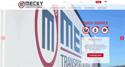 Desktop Screenshot of mecky.com